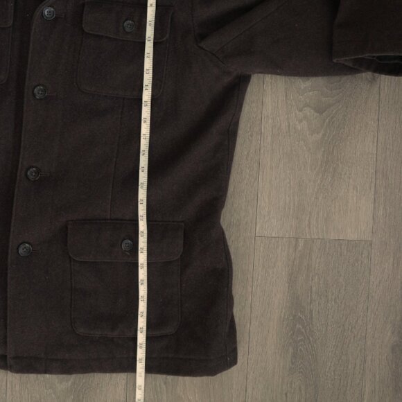 Banana Republic Brown Wool Military/Field Jacket - Size XL - Picture 7 of 10